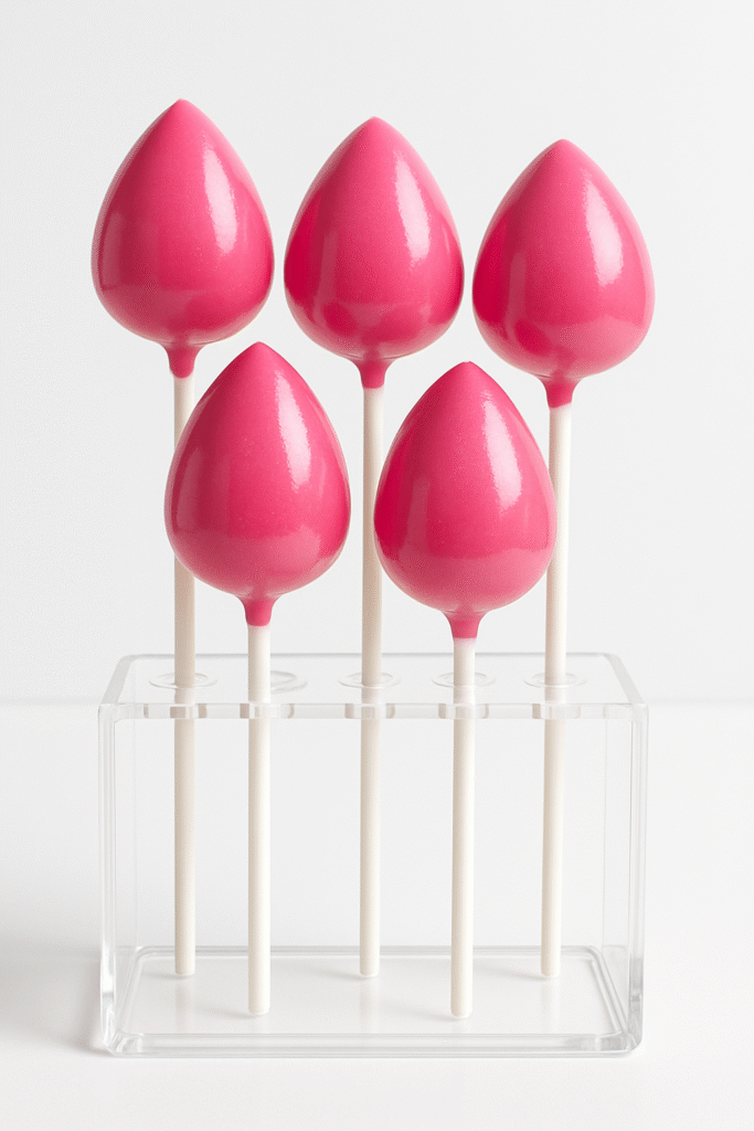 Beauty Blender Cake Pops