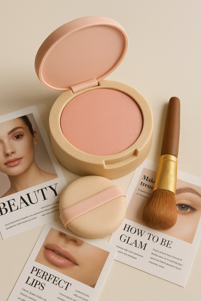 Blush Compact Cake
