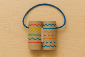 Cardboard Tube Binoculars