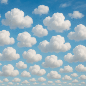 Cotton-Ball Clouds