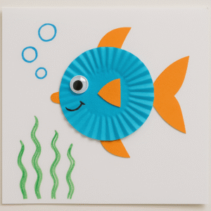 Cupcake Liner Fish