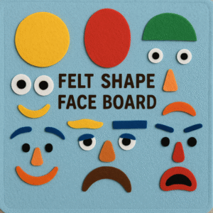Felt Shape Face Board