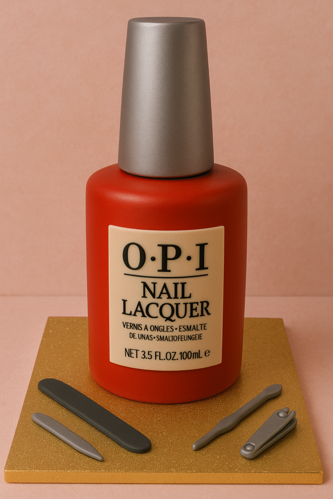 Nail Polish Bottle Cake