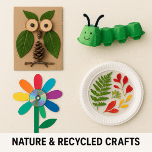 Nature & Recycled Crafts