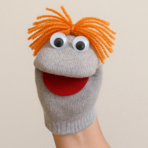No-Sew Sock Puppet