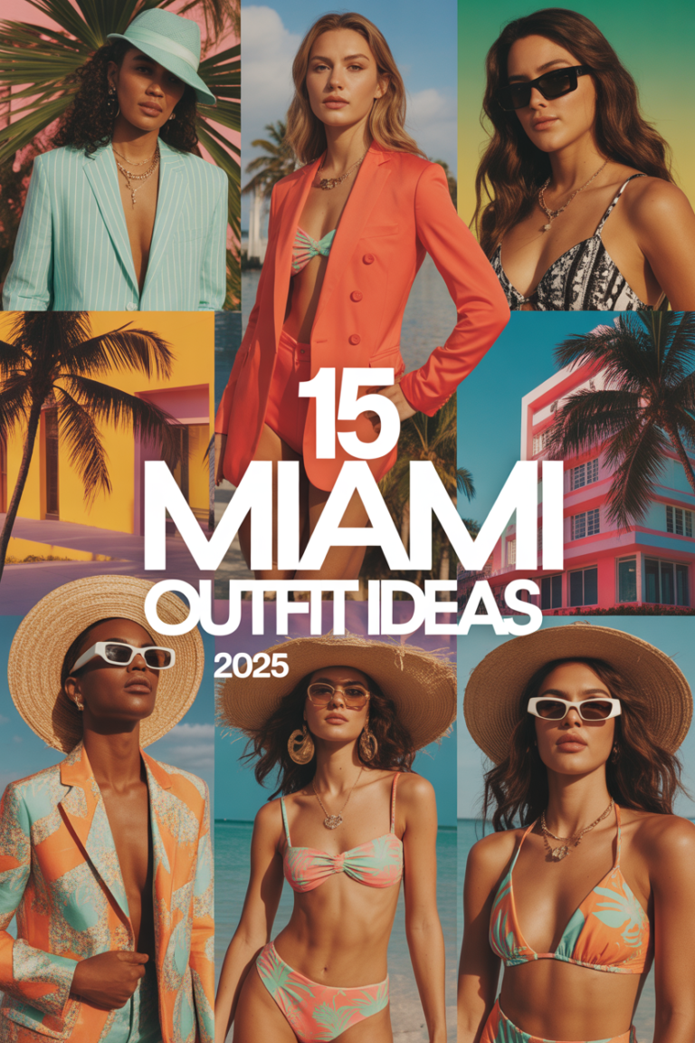 15 Miami Outfit Ideas 2025