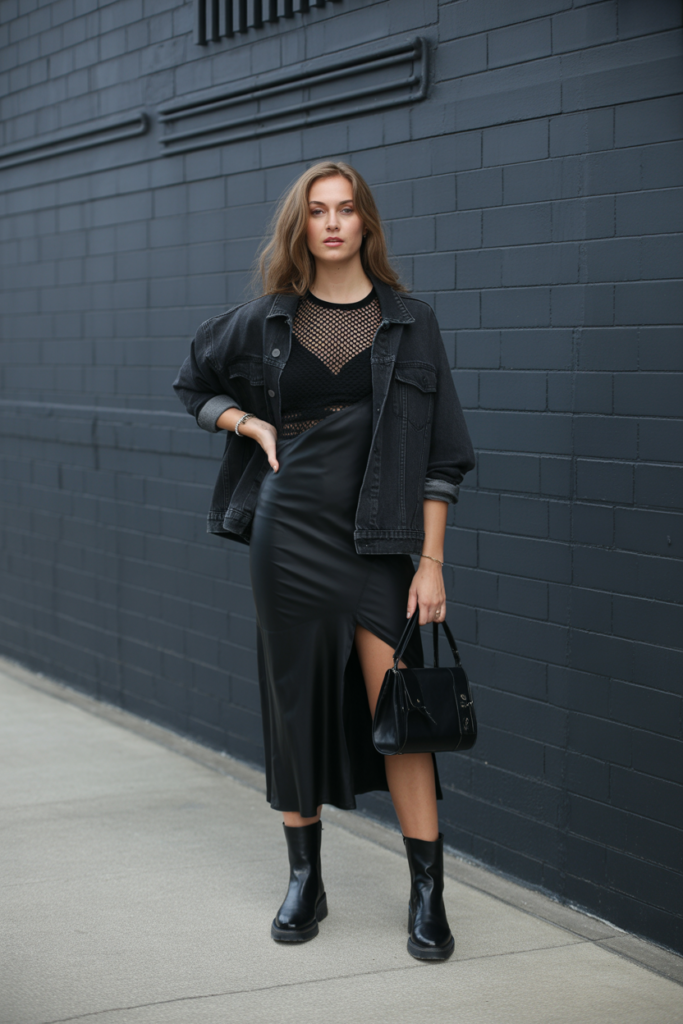 All-Black Everything with Mixed Textures