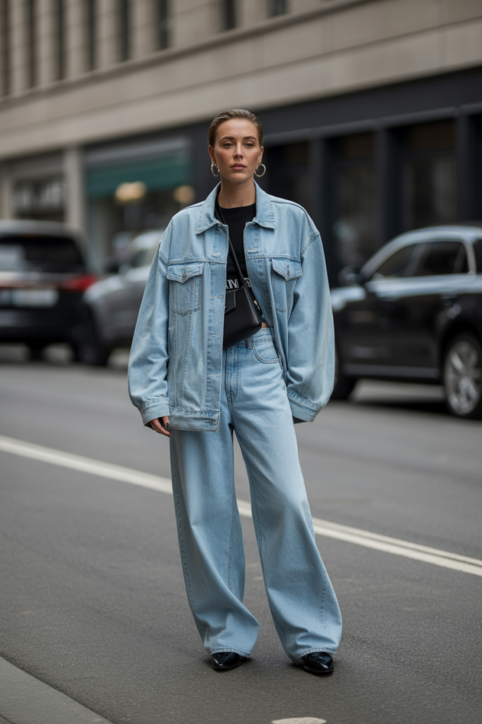 All-Denim Look