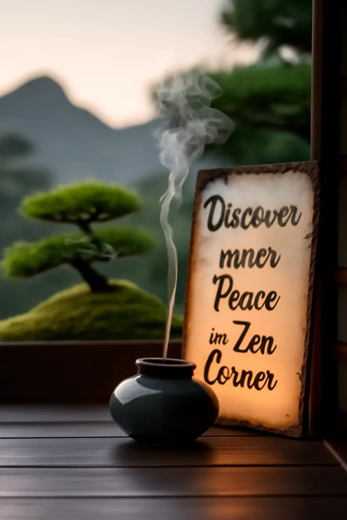 Zen Meditation Corner