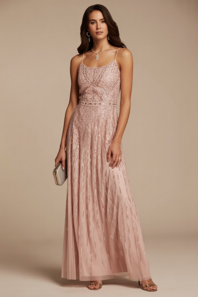 Embellished Maxi Dress