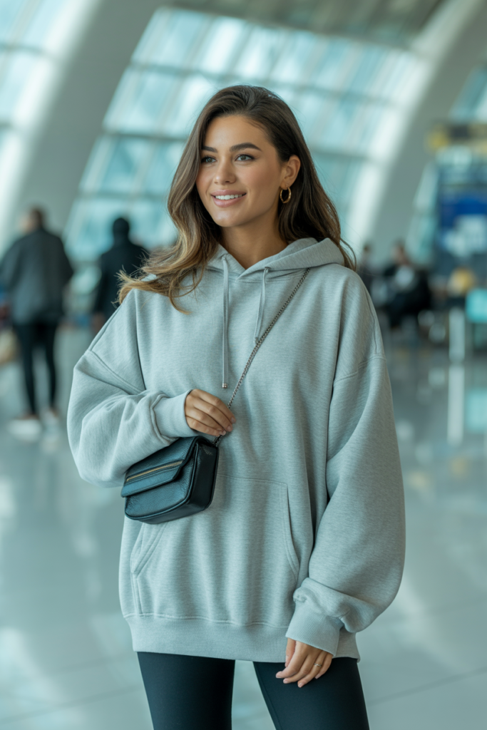 Oversized Hoodie With Leggings