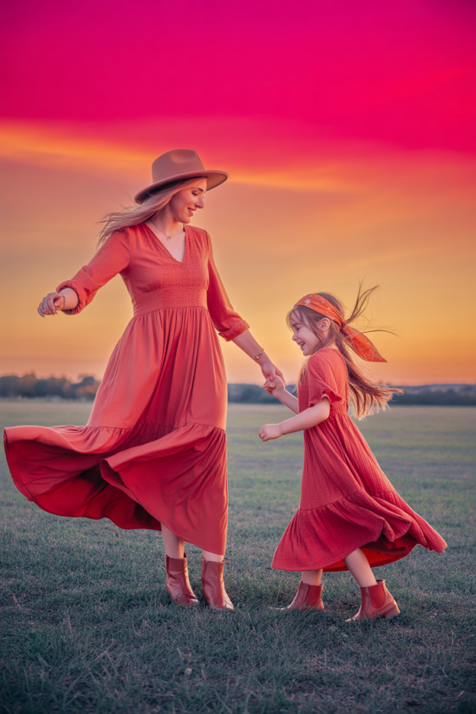 Rust-Toned Dresses