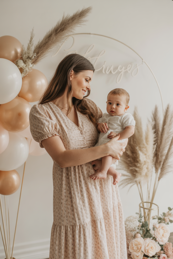 Soft Florals for Baby Showers