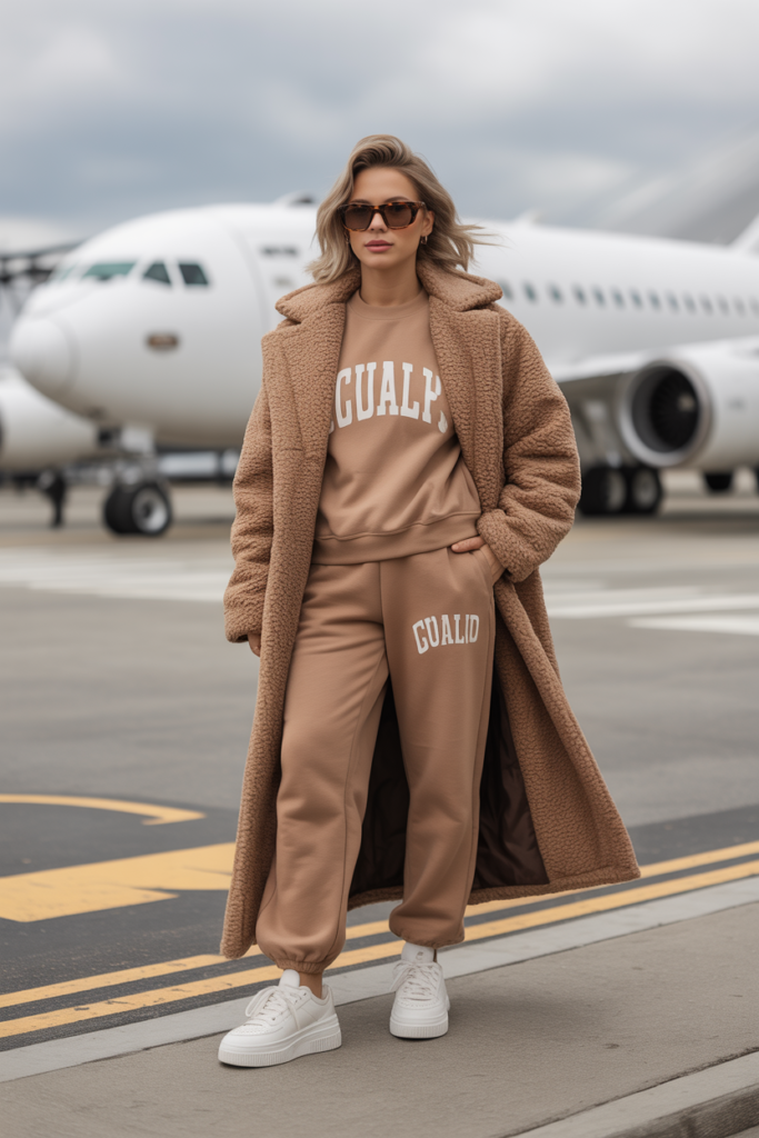Teddy Coat + Matching Sweats
