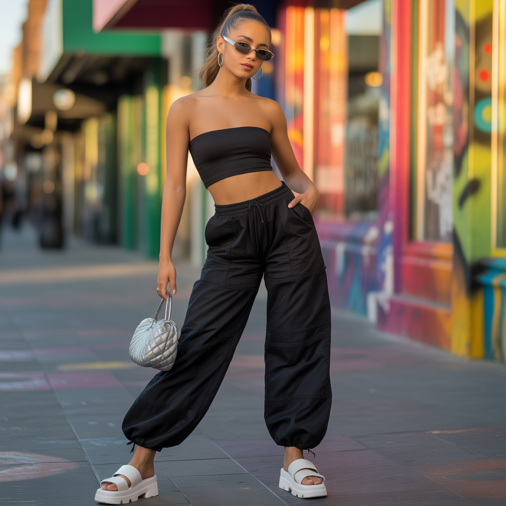 Tube Top and Parachute Pants