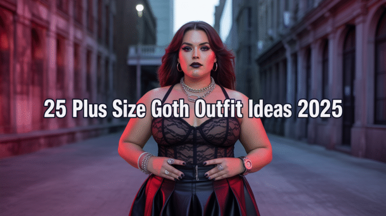 Plus Size Goth Outfit Ideas