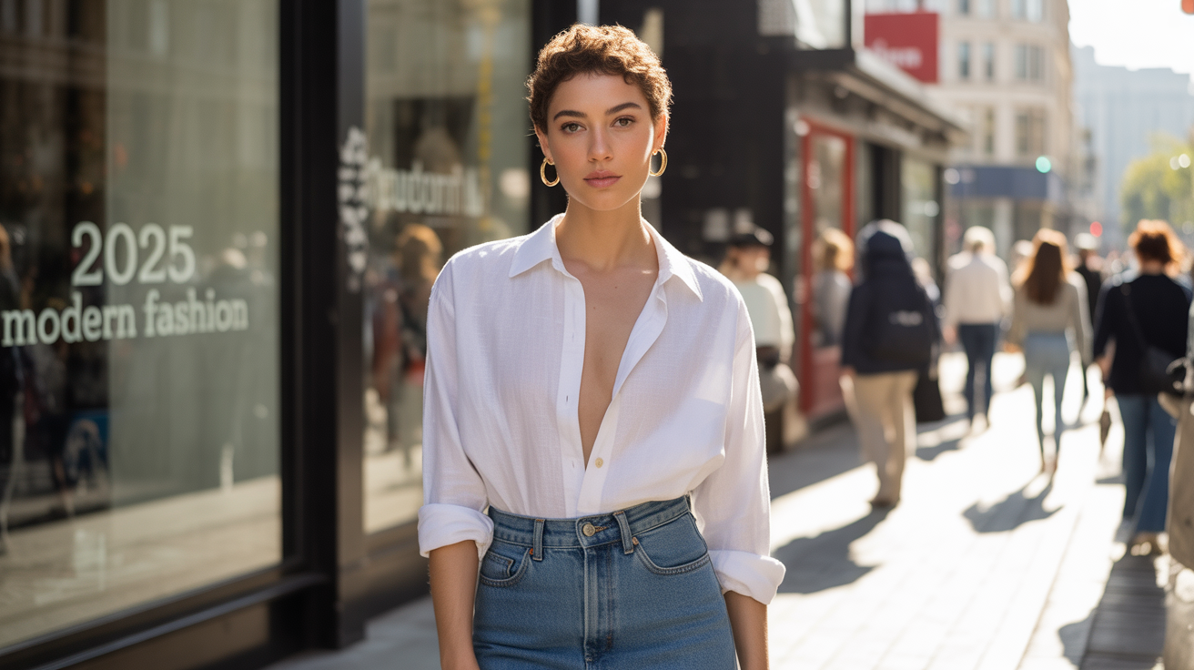 Denim Skirt Outfit Ideas