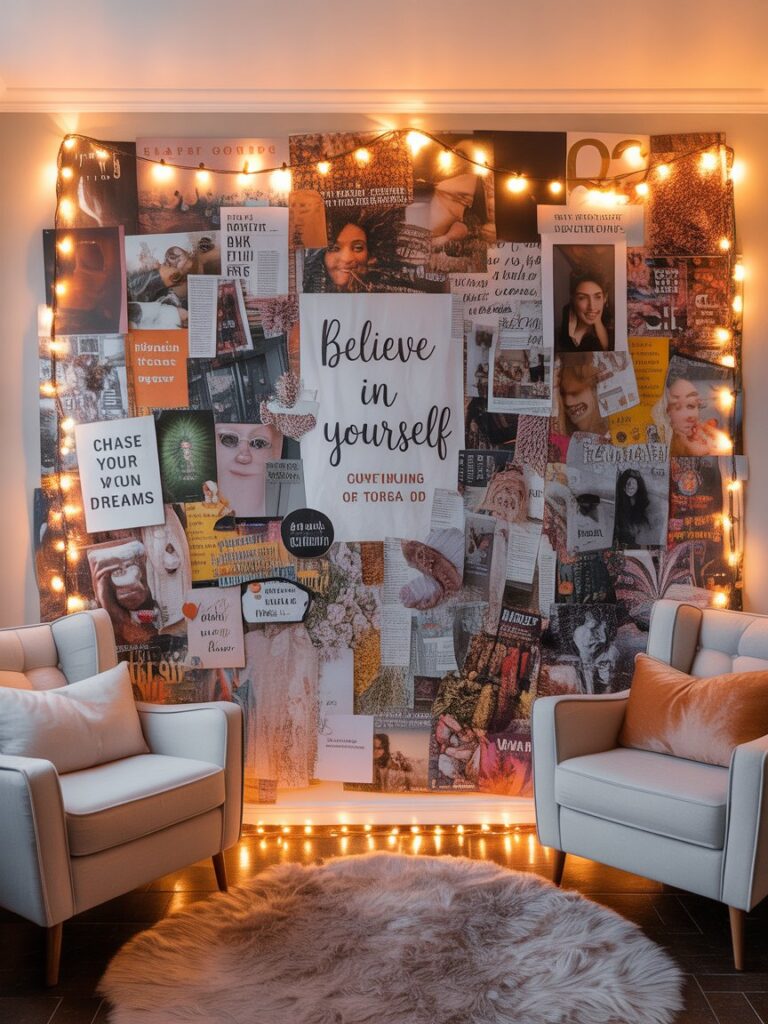 Vision Board Wall