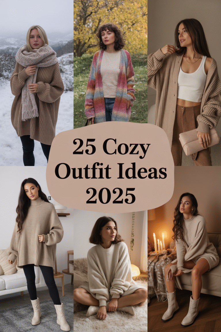 25 Cozy Outfit Ideas 2025
