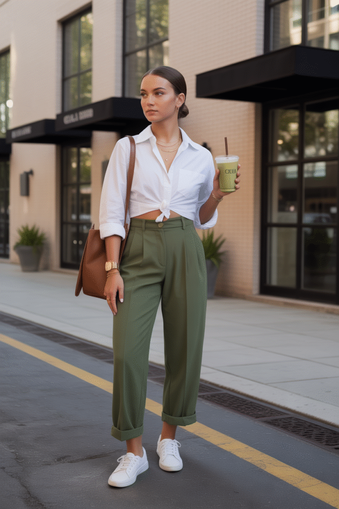 Clean Girl Campus Fit