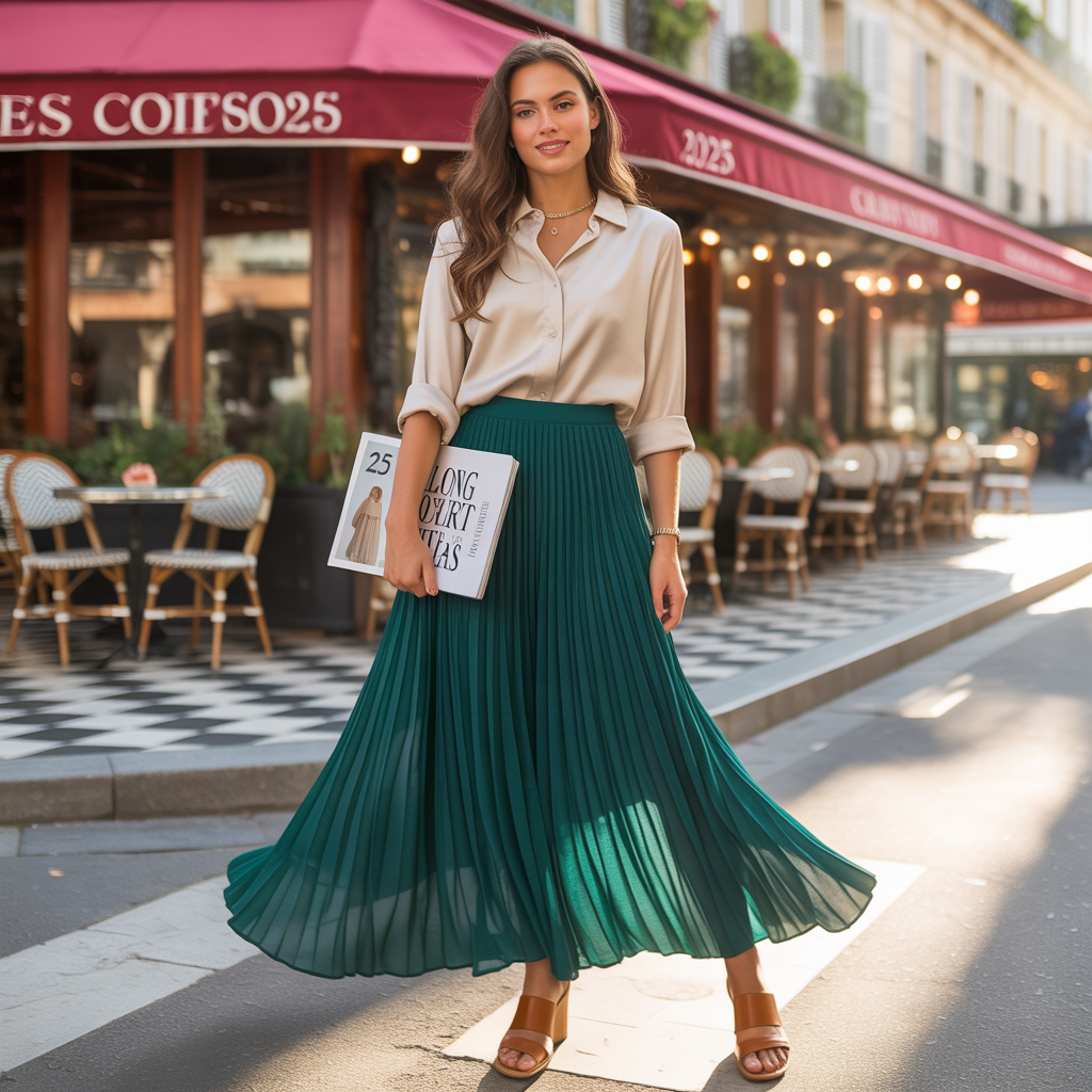 25 Long Skirt Outfit Ideas 2025
