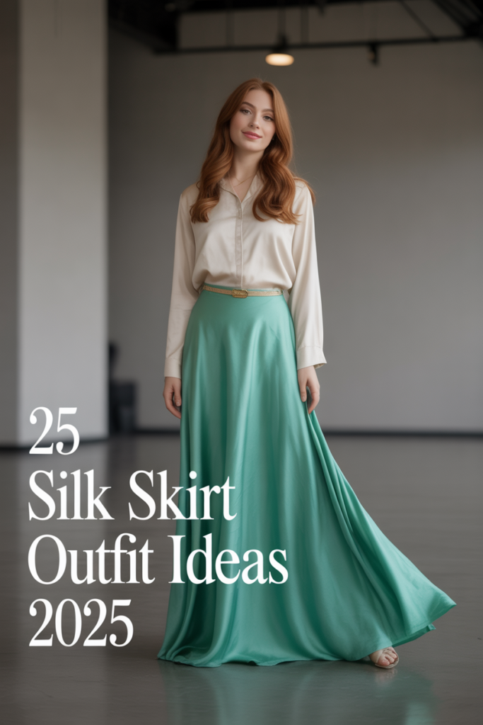 25 Silk Skirt Outfit Ideas 2025
