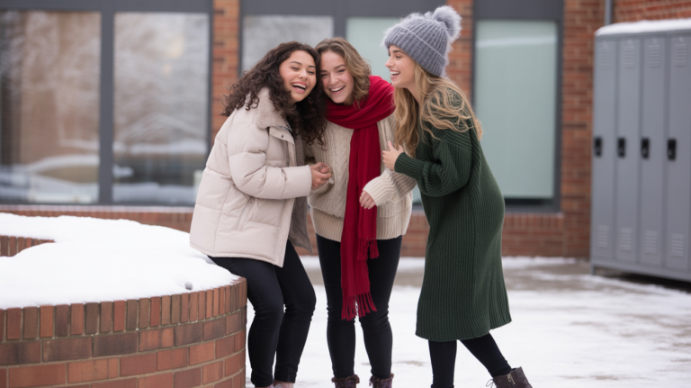 25 winter outfits for school