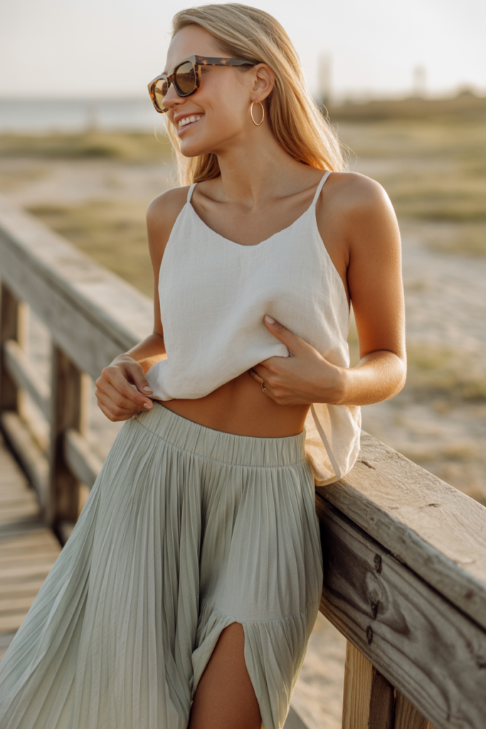 Casual Tank Top Pairing