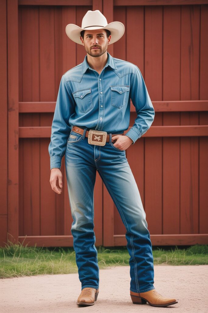 Double Denim Look