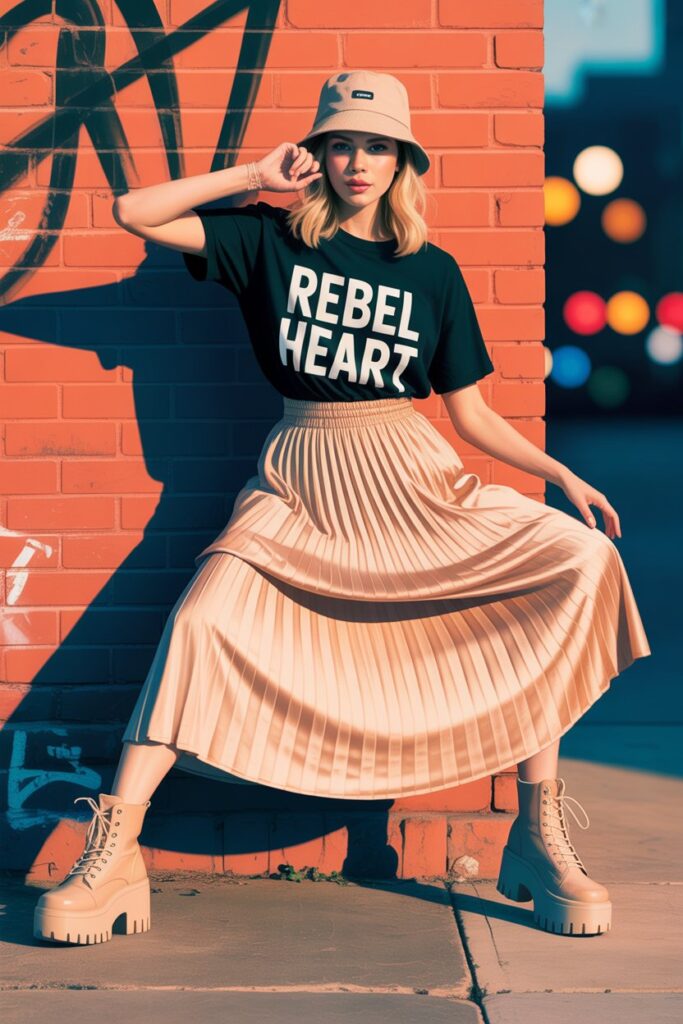 Graphic Tee Street Style