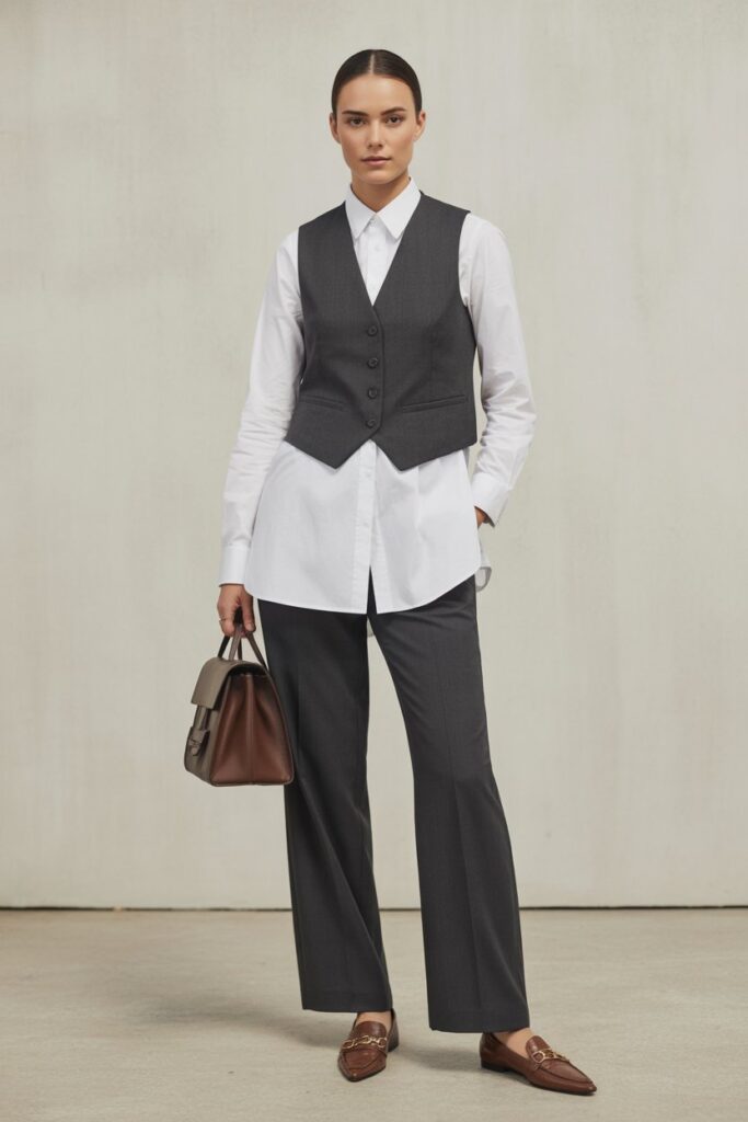 Layered Vest + Shirt + Pants