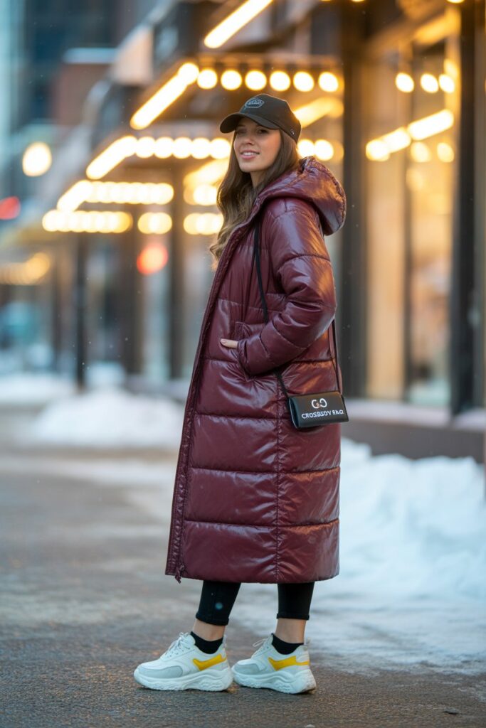 Maxi Puffer + Chunky Sneakers