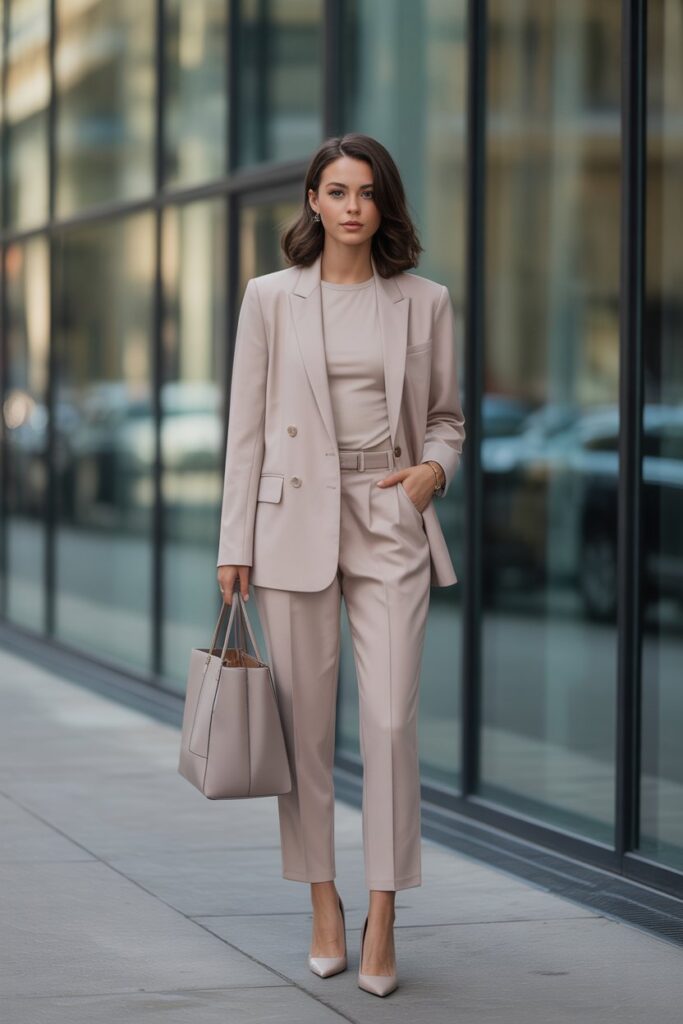Monochrome Suiting
