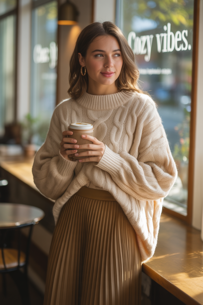 Oversized Sweater For Cozy Vibes
