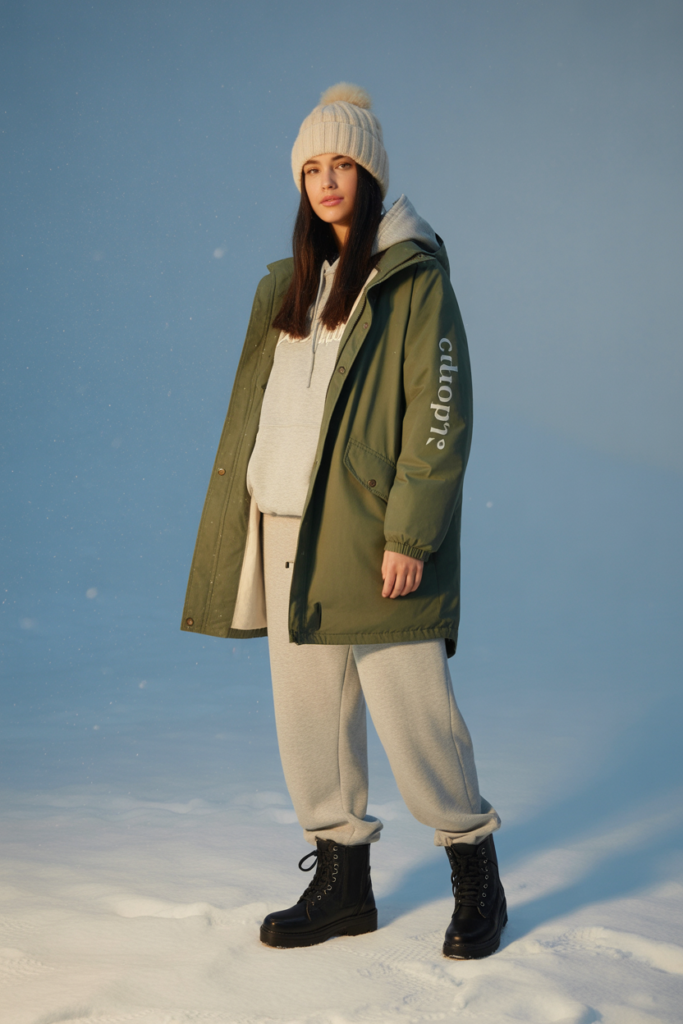 Parka + Sweatsuit