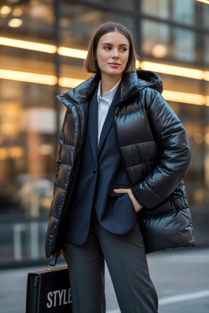 Puffer Jacket + Workwear Staples