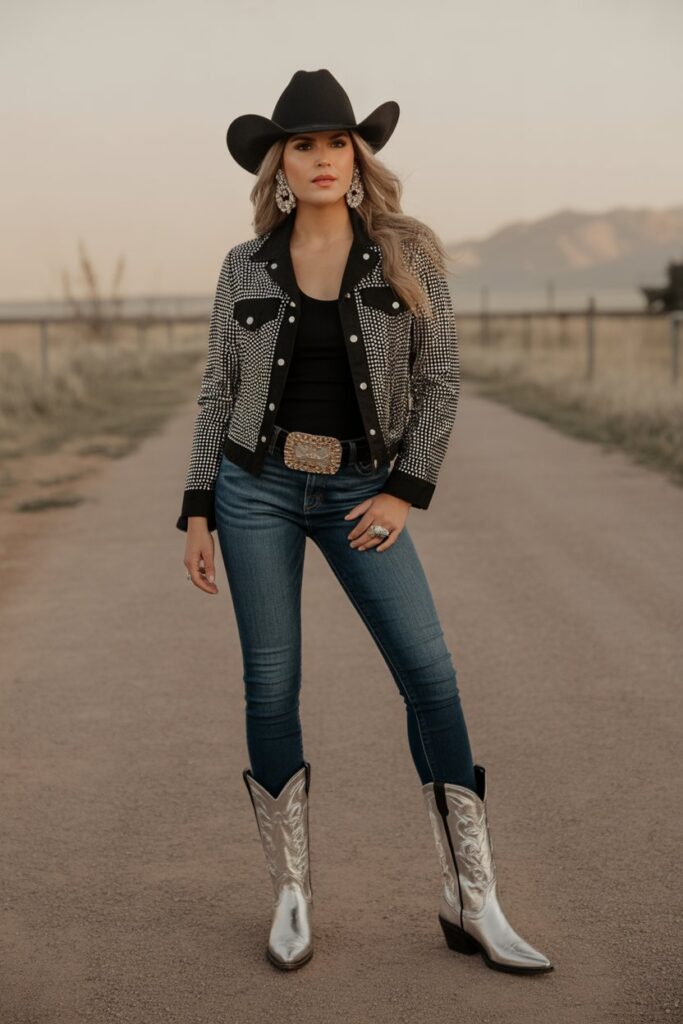 Rhinestone Western Glam