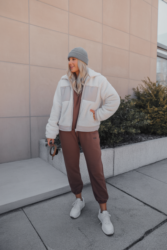 Sherpa Jacket + Joggers