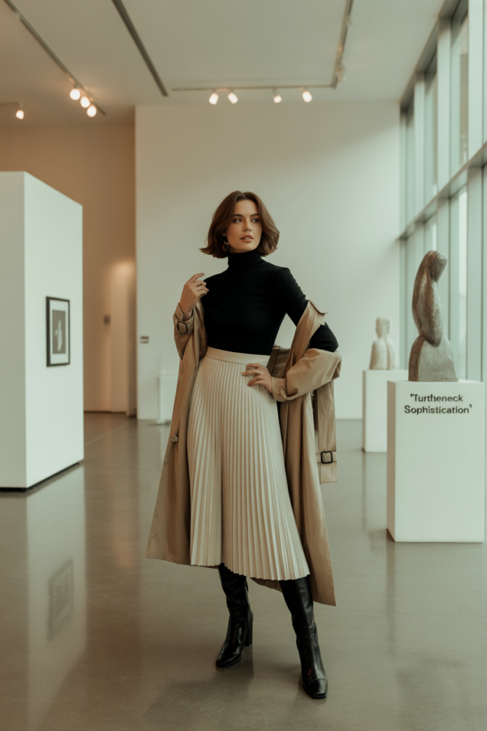 Turtleneck Sophistication