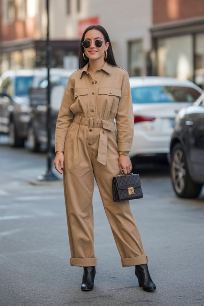 Utility Jumpsuit + Belt