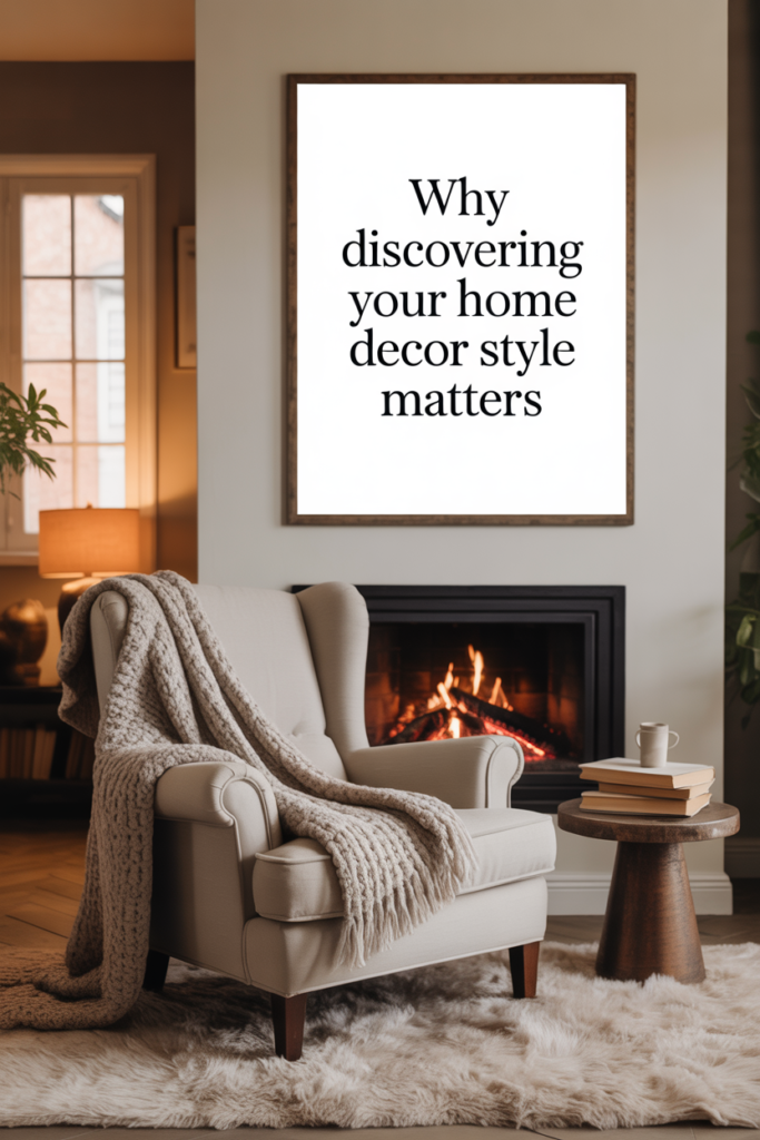 Why Discovering Your Home Decor Style Matters