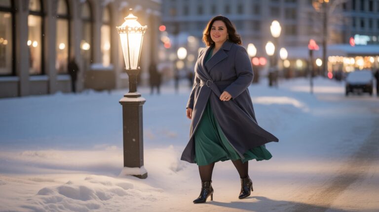 plus size women wearing