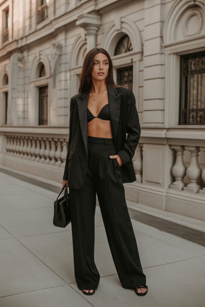 All Black Suit
