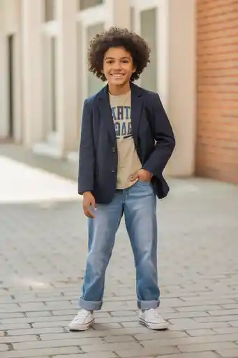 Blazer + Jeans