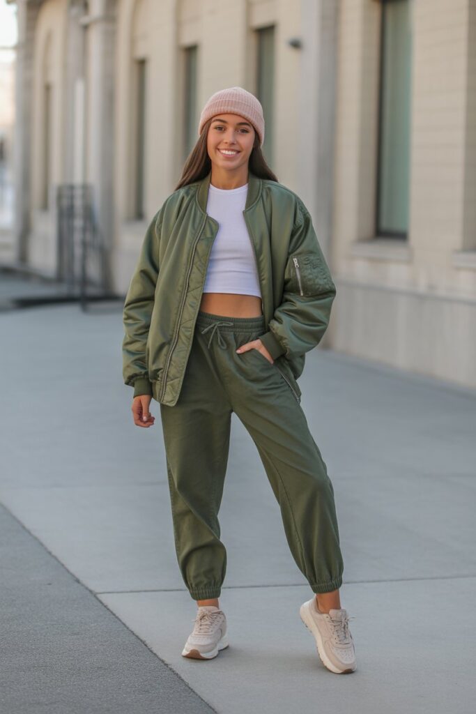 Bomber Jacket + Joggers.k
