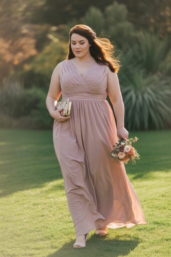 Empire Waist Maxi Dress For Romantic Flair