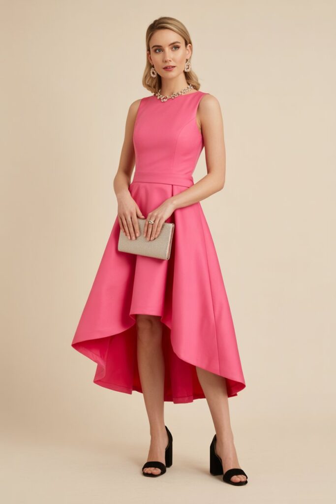 High-Low Hem Dress