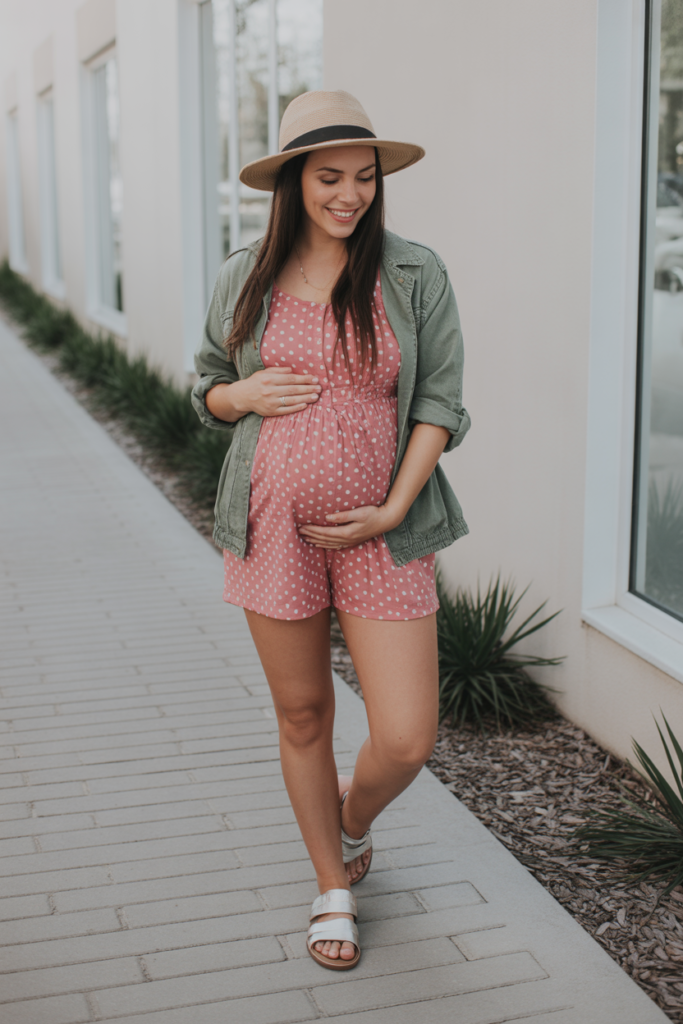 Maternity Romper