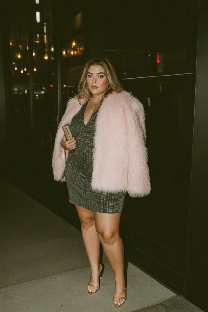 Mini Dress + Statement Jacket