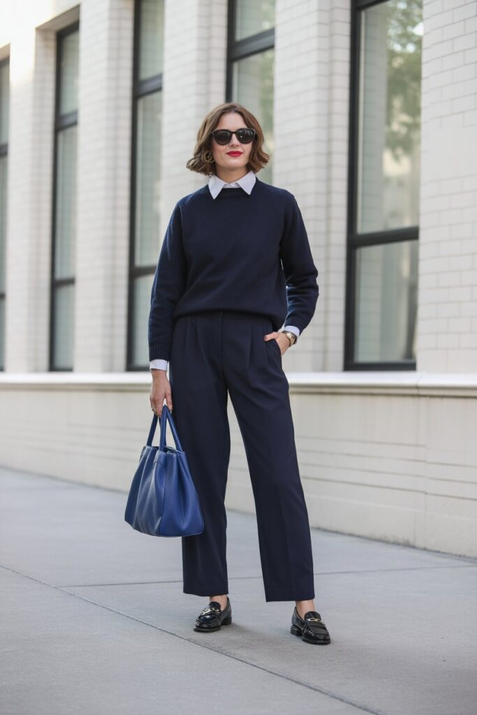 Monochrome Outfit + Statement Bag